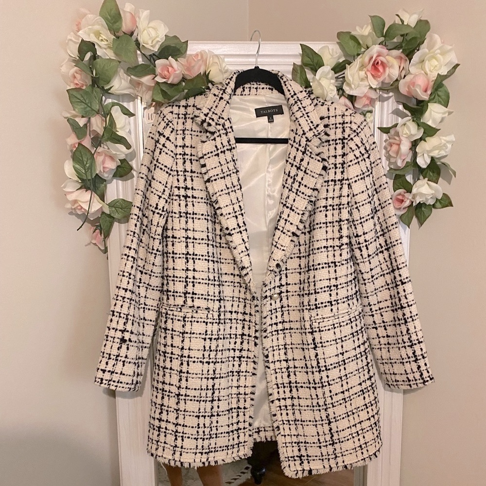 Talbot’s Tweed Blazer/Coat